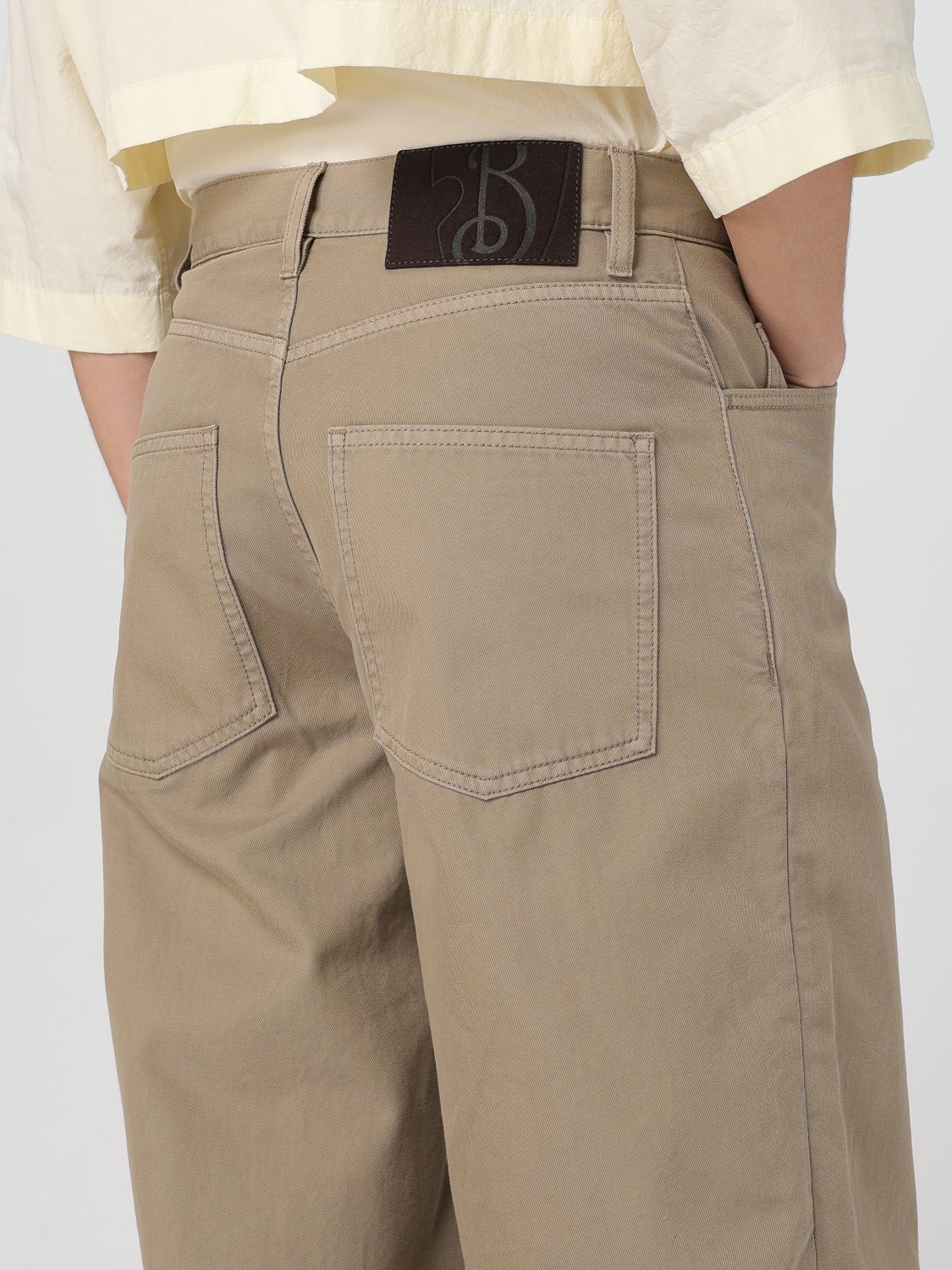 Burberry Pants Men Beige