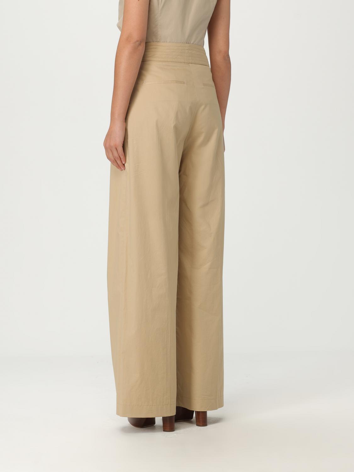 Boss Pants Woman Beige