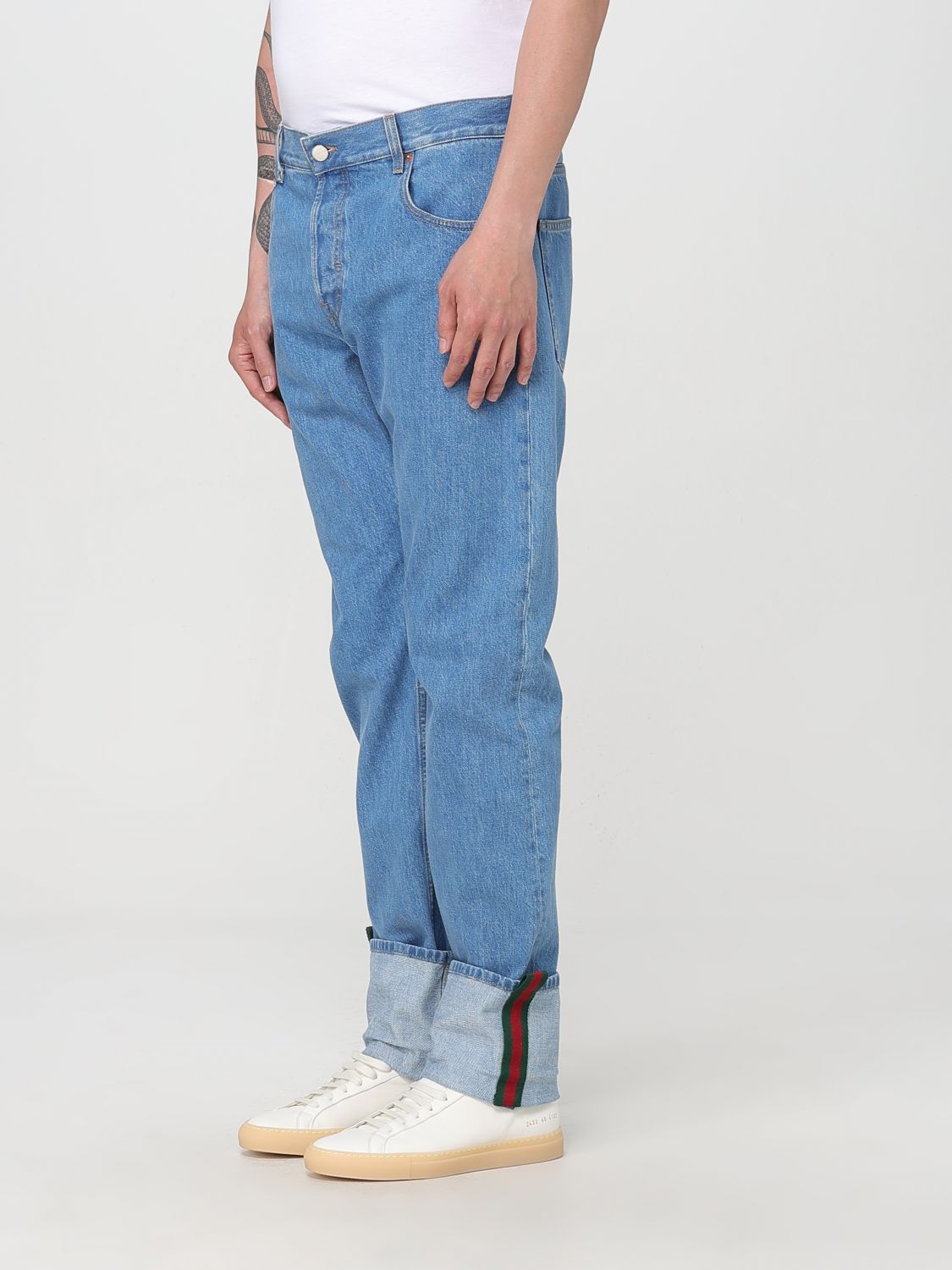 Gucci Jeans Men Blue