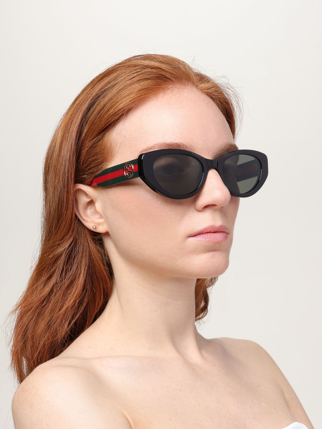 Gucci Sunglasses Woman Black 1