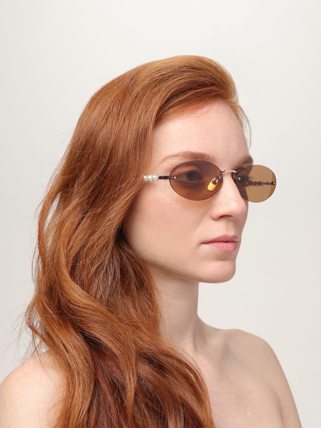 Gucci Sunglasses Woman Gold