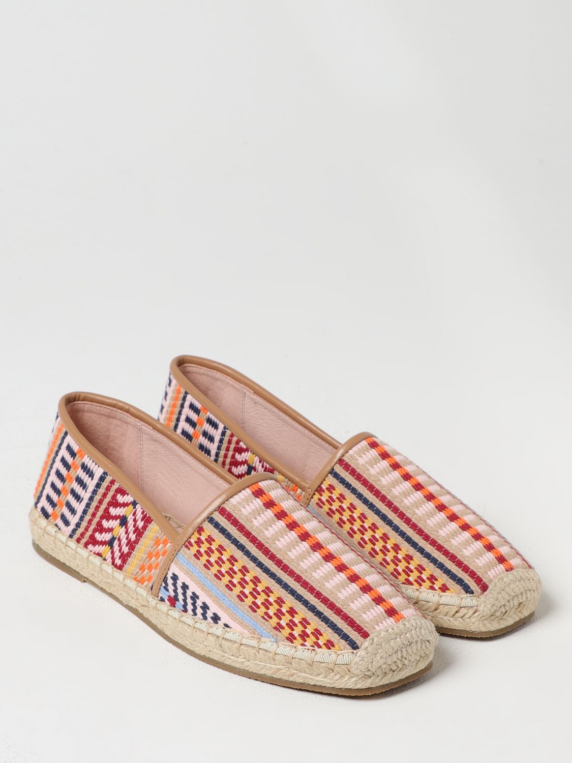 Coccinelle Espadrilles Woman Gnawed Blue