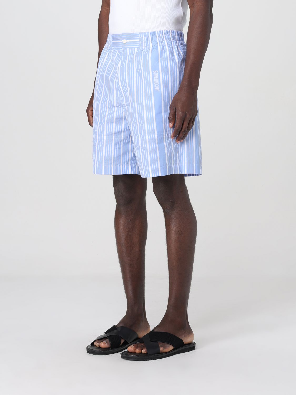 Jacquemus Short Men Gnawed Blue