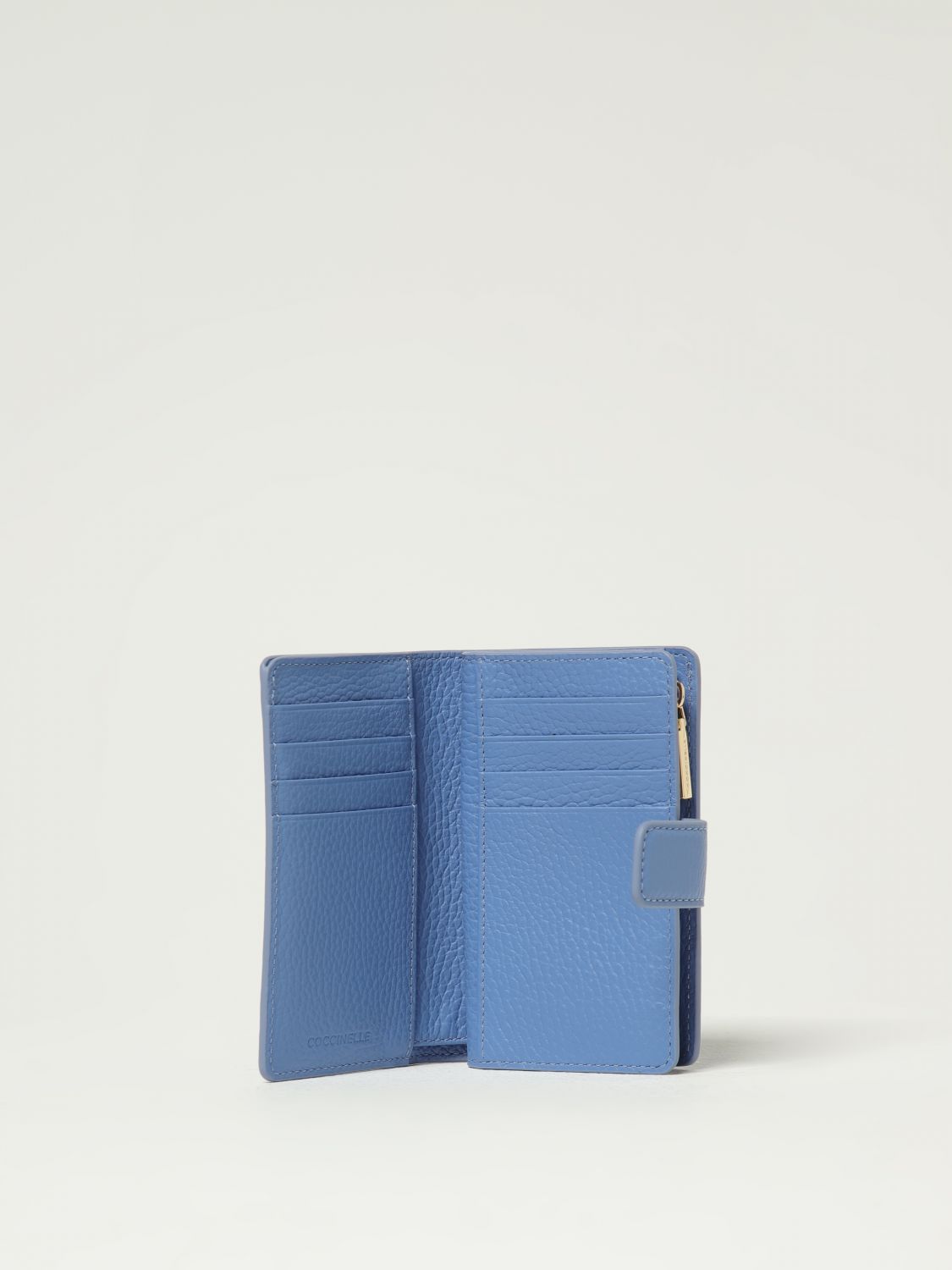 Coccinelle Wallet Woman Gnawed Blue