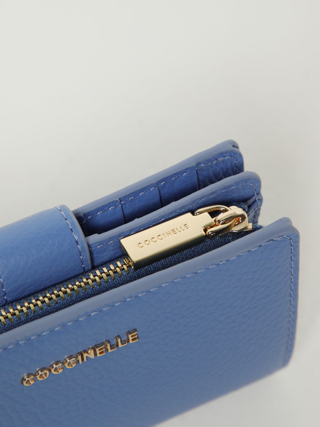 Coccinelle Wallet Woman Gnawed Blue