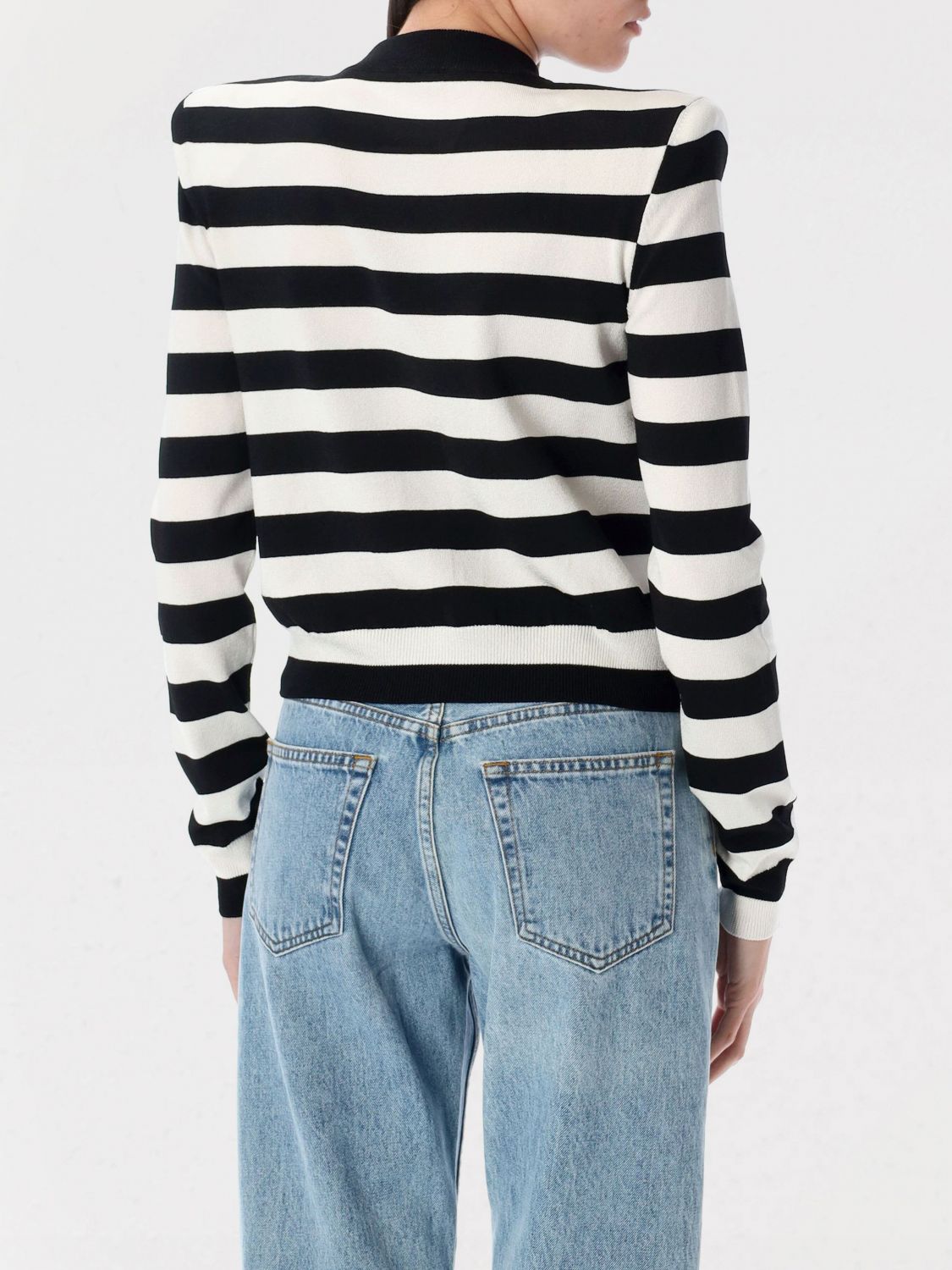 Balmain Cardigan Woman Black