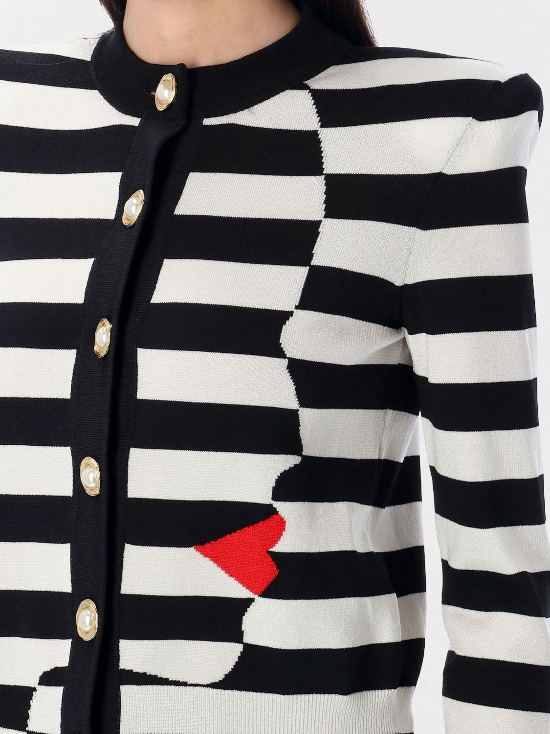 Balmain Cardigan Woman Black