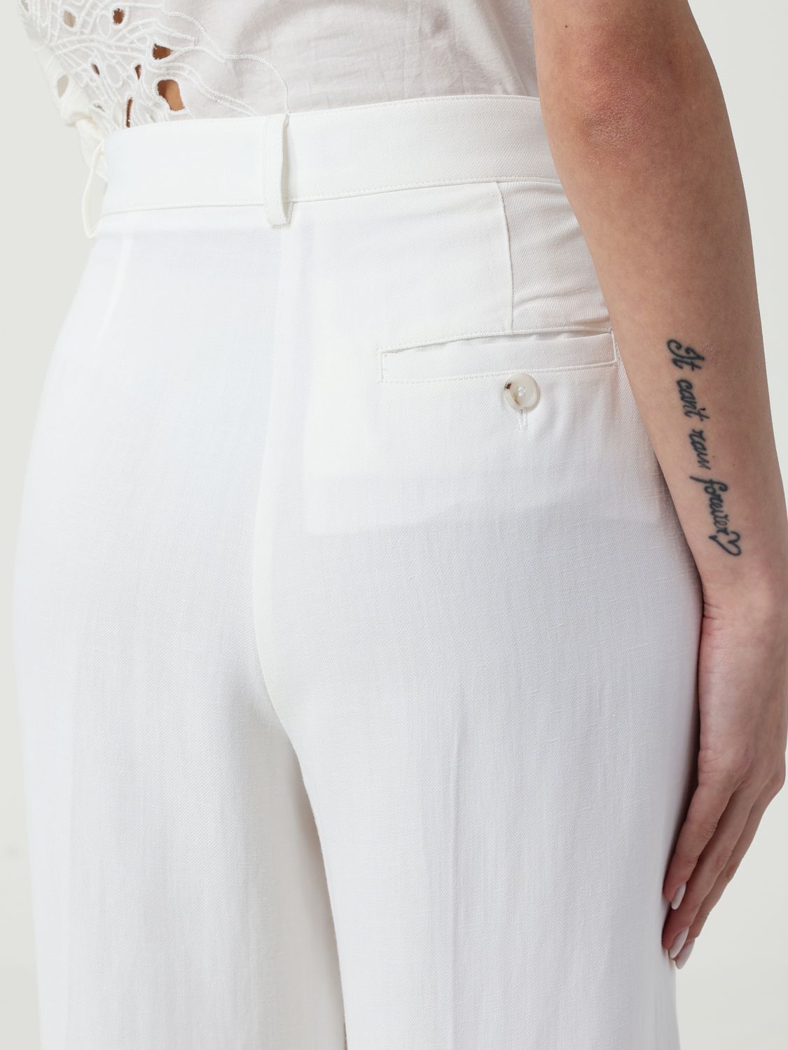 Pinko Pants Woman White