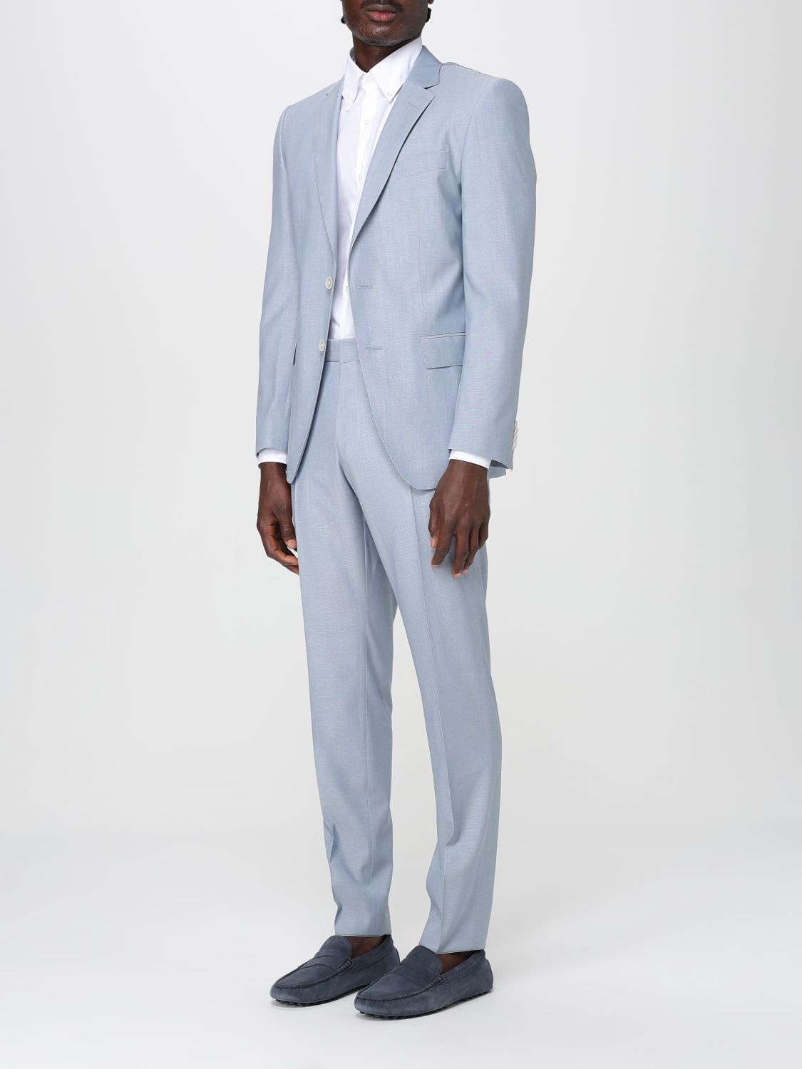 Boss Suit Men Blue