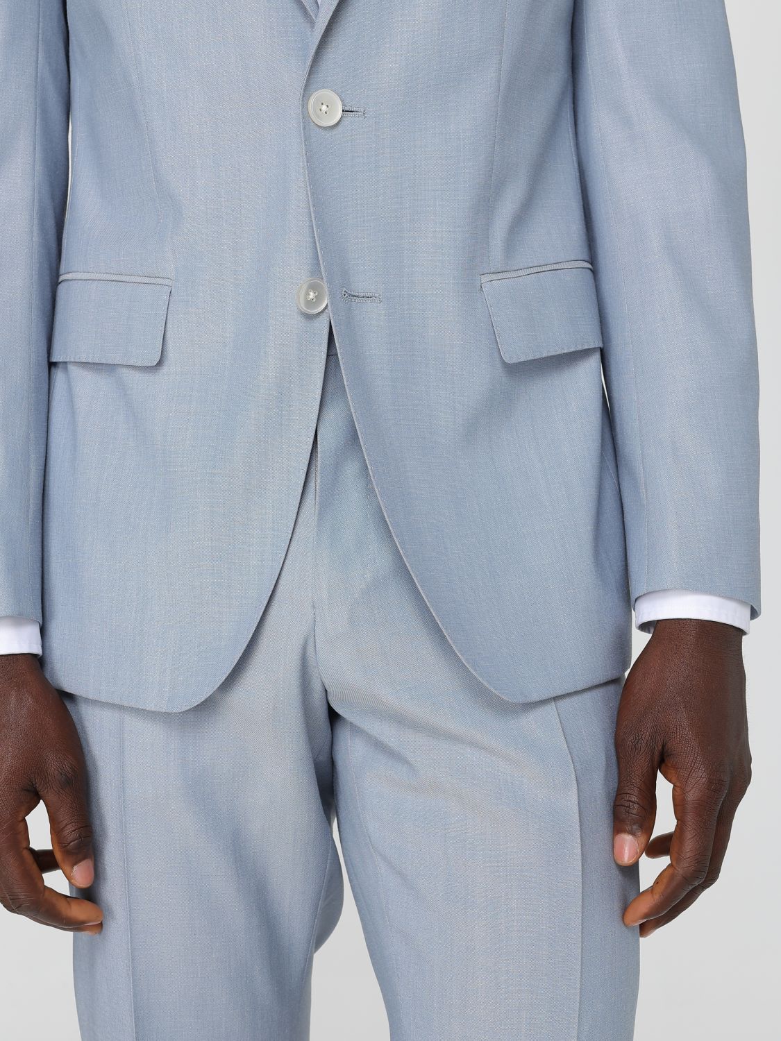 Boss Suit Men Blue