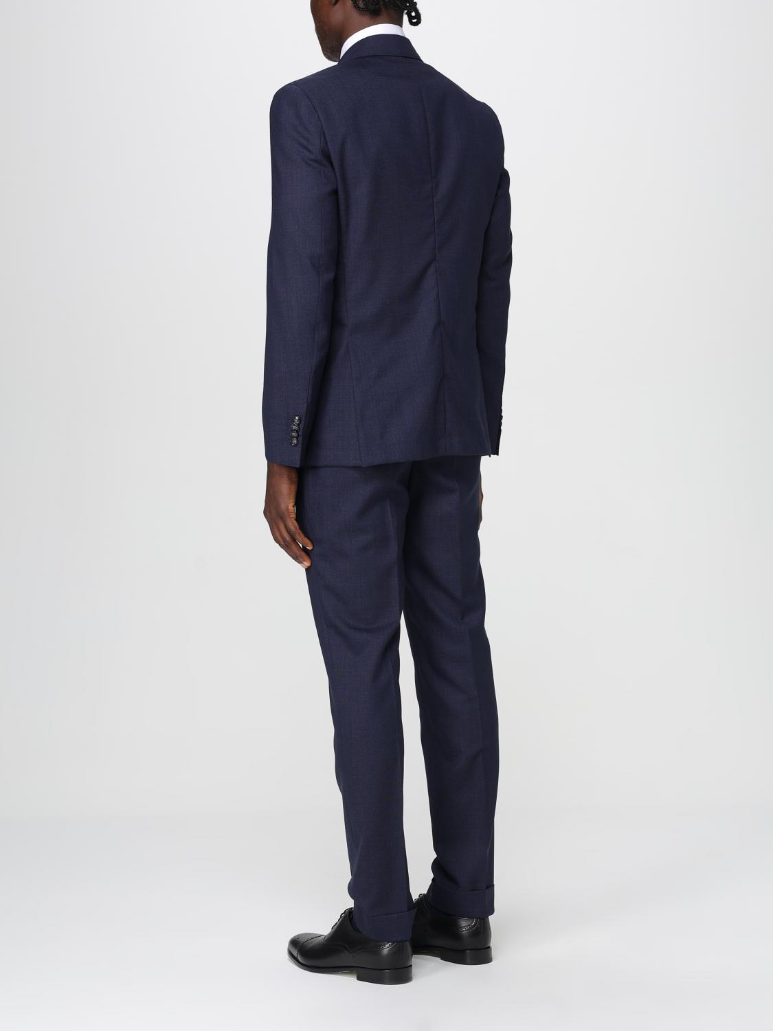 Boss Suit Men Blue