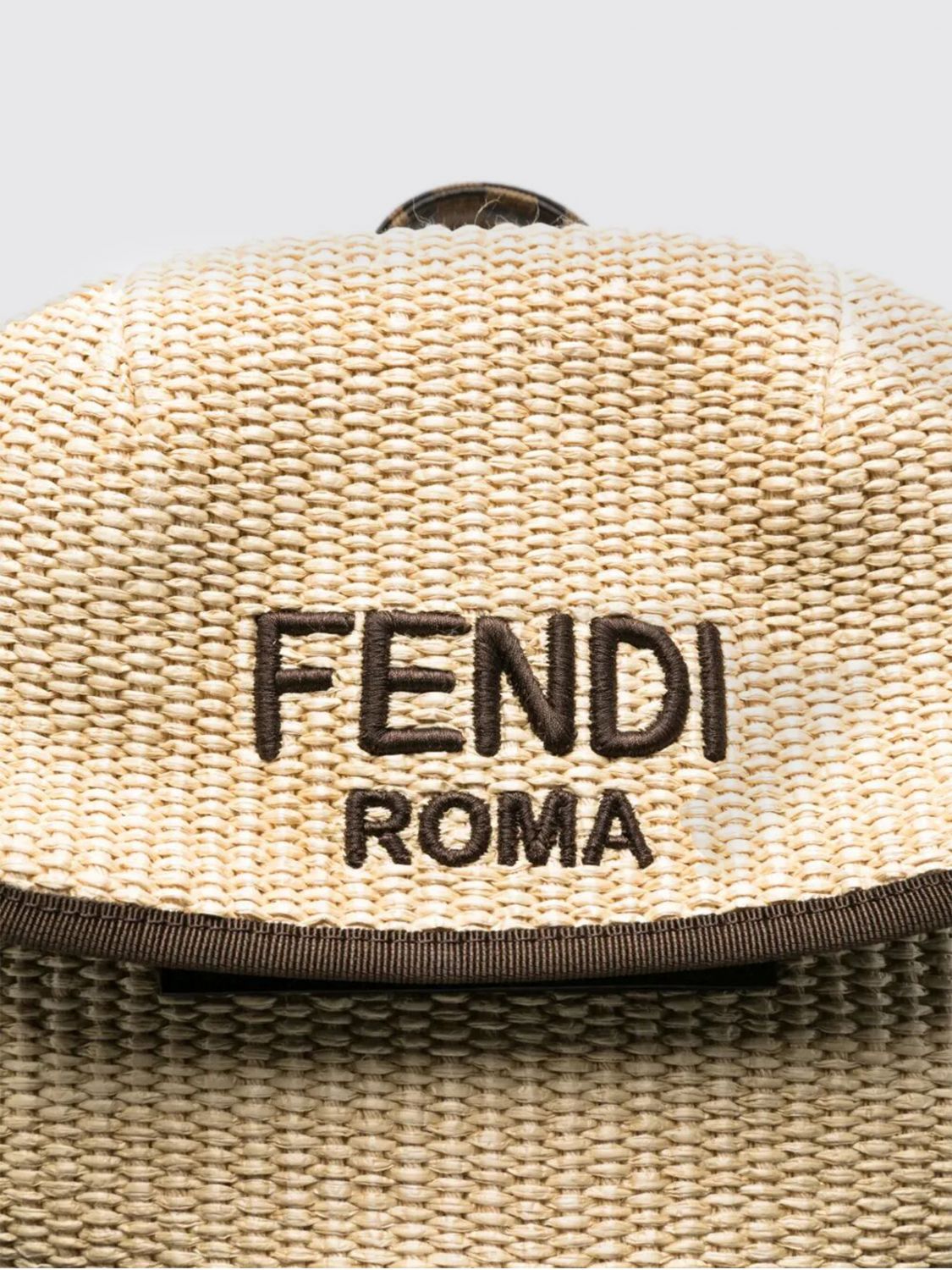 Fendi Duffel Bag Kids Natural