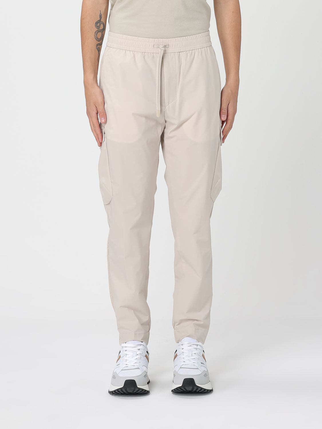 Boss Pants Men Beige