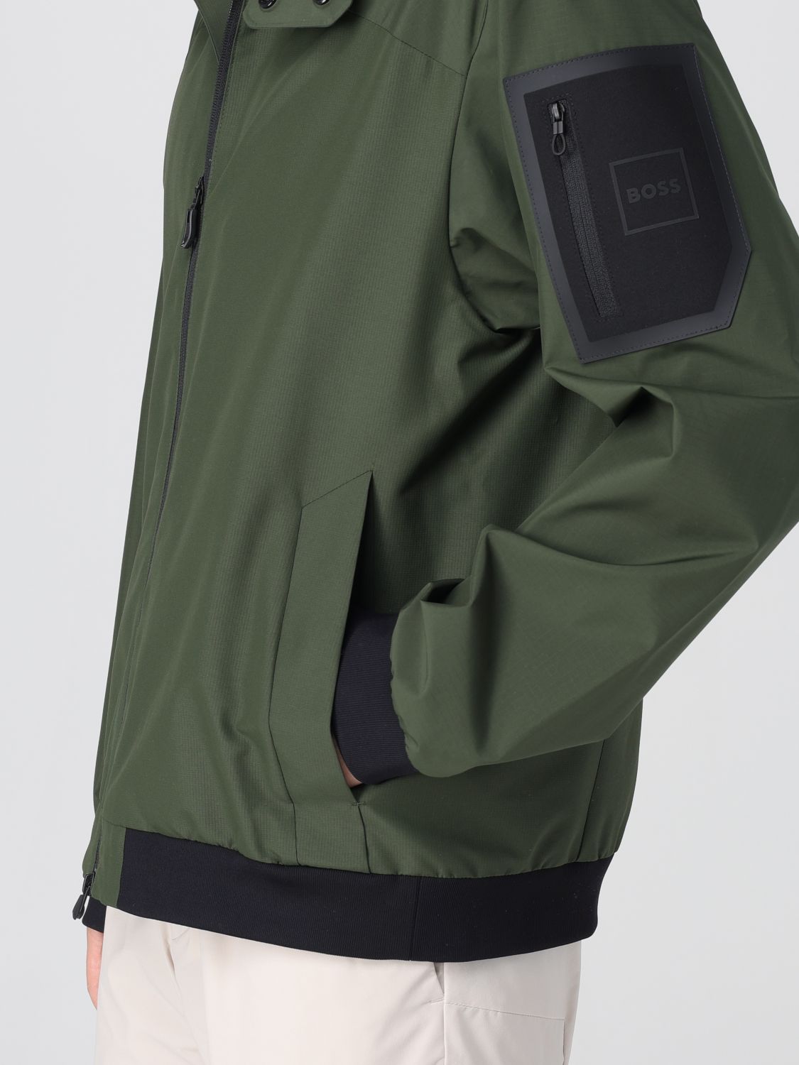 Boss Jacket Men Blue
