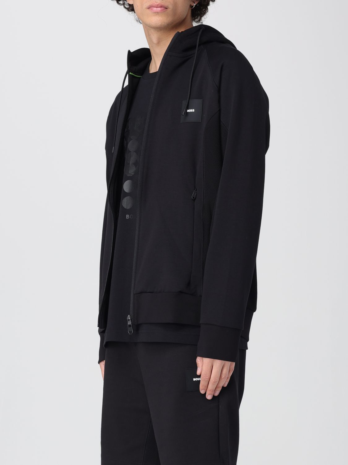 Boss Sweatshirt Men Beige