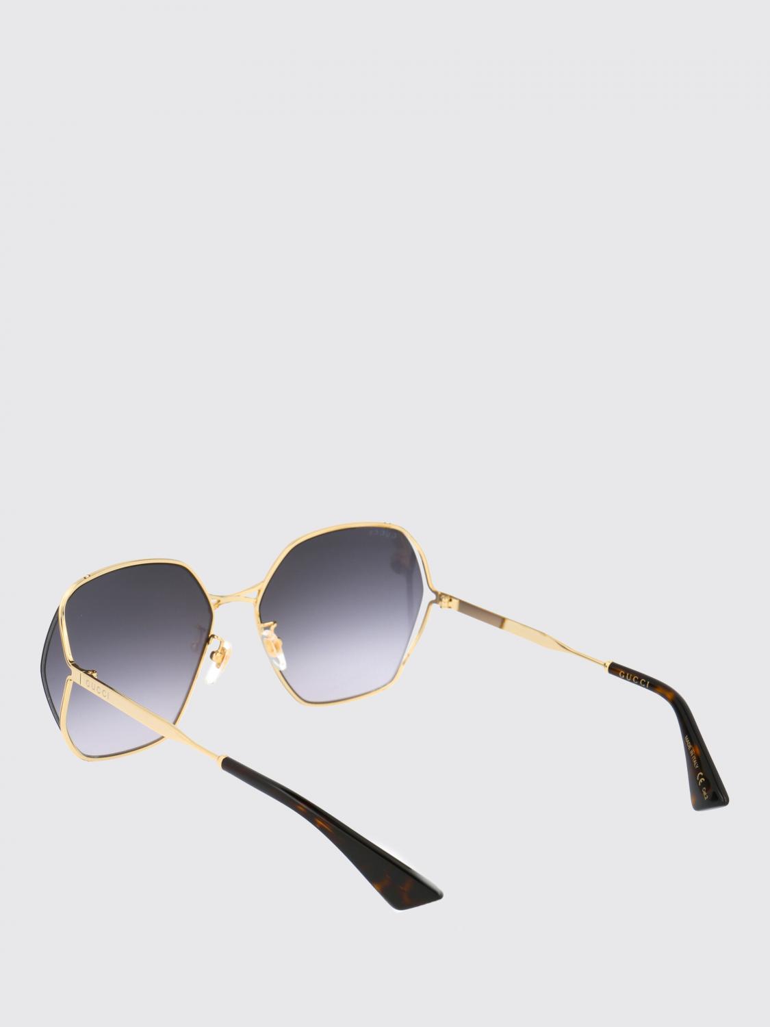 Gucci Sunglasses Woman Gold