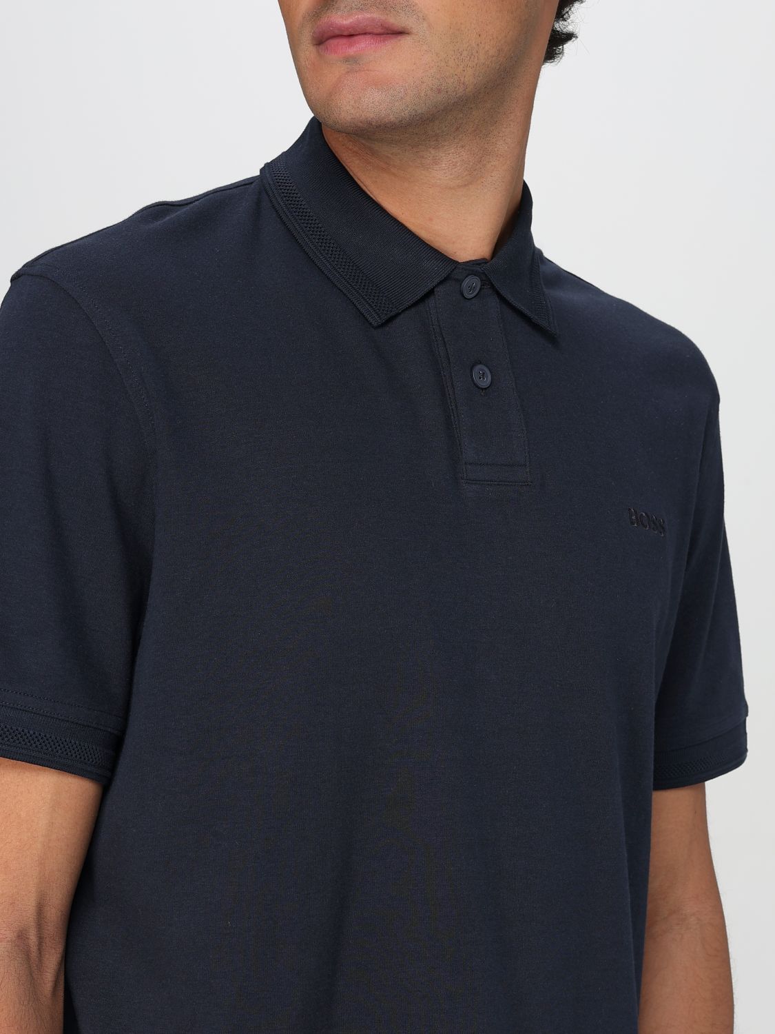 Boss Polo Shirt Men Beige