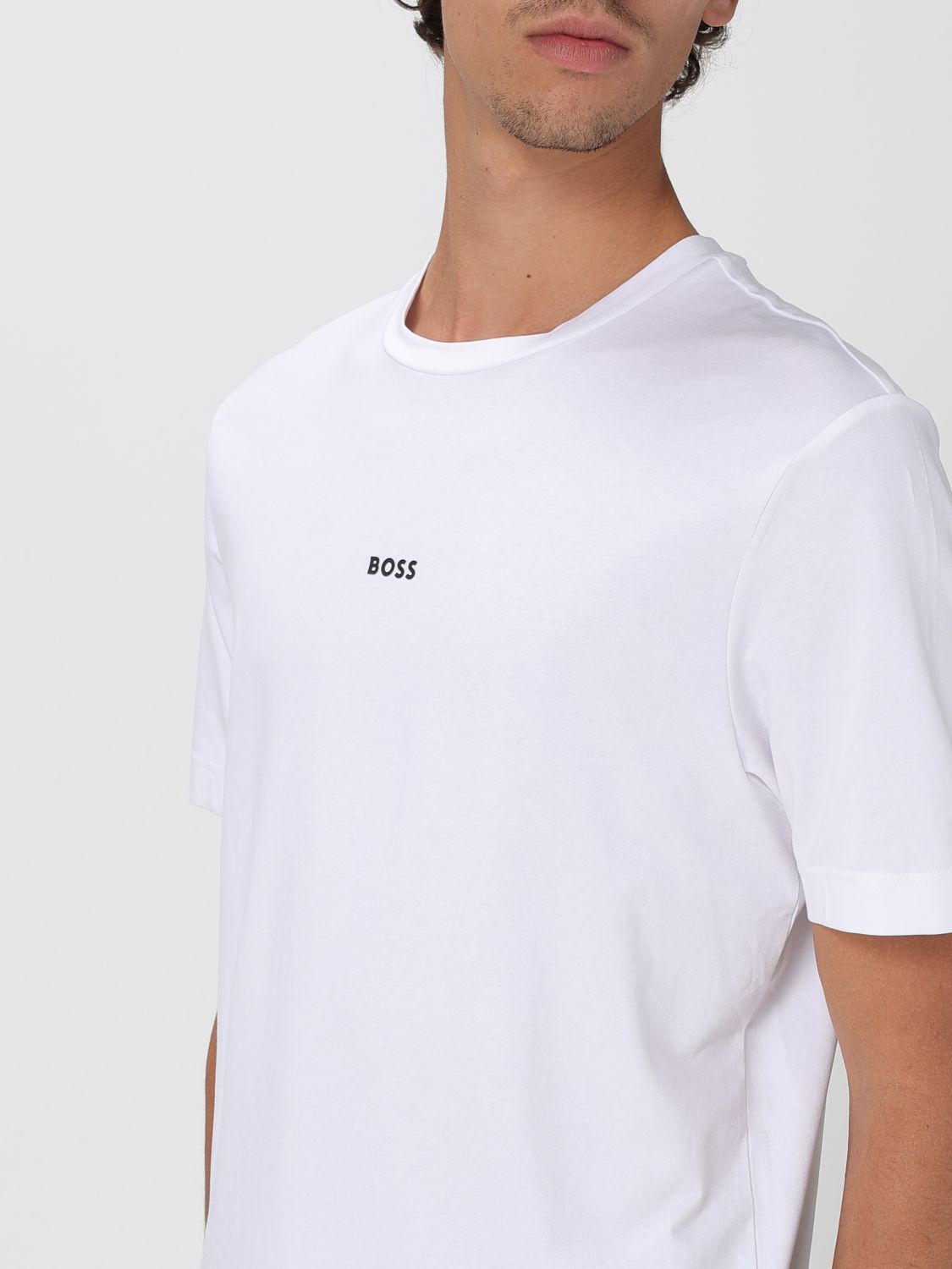 Boss T Shirt Men Beige
