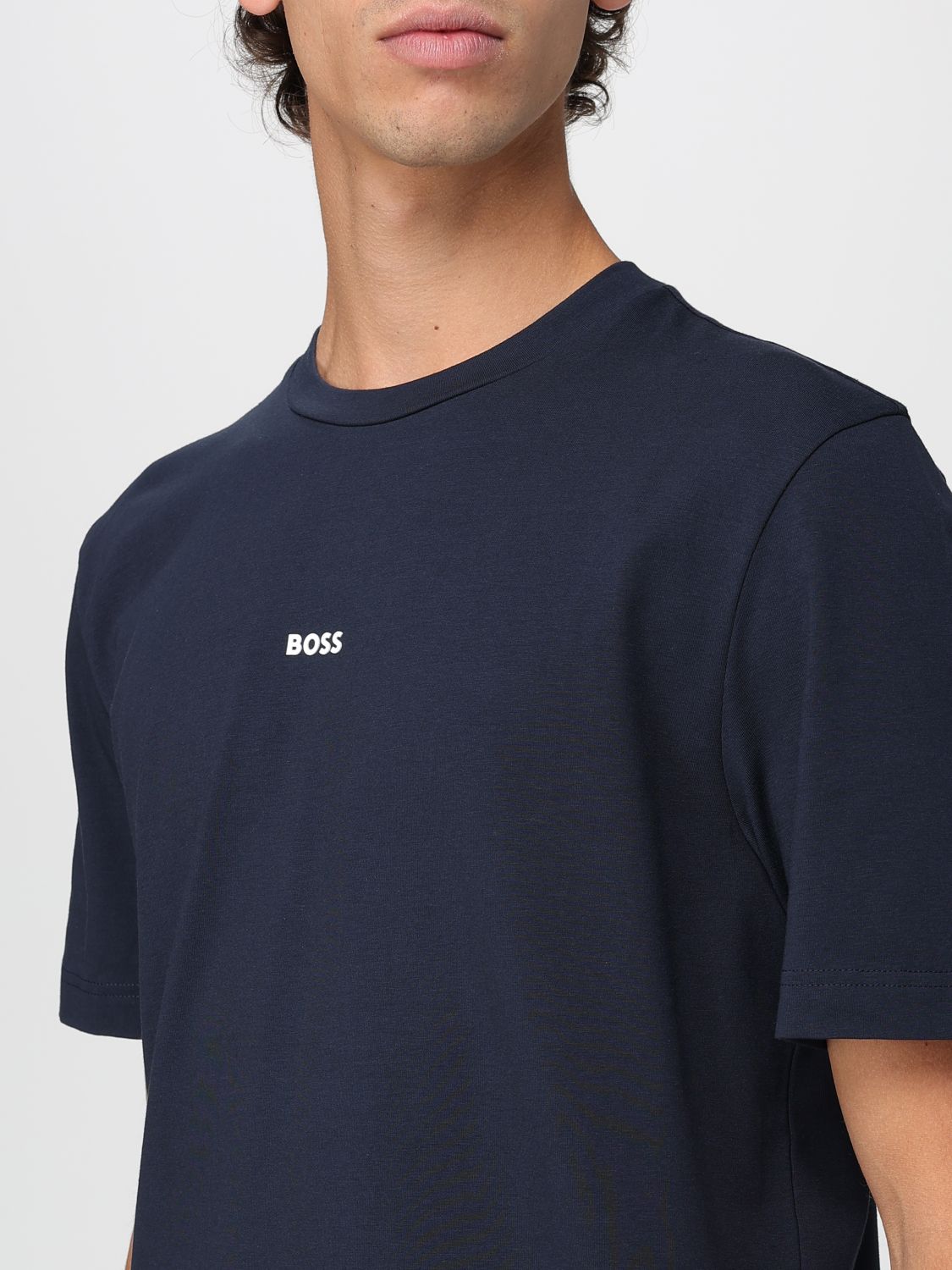 Boss T Shirt Men Beige