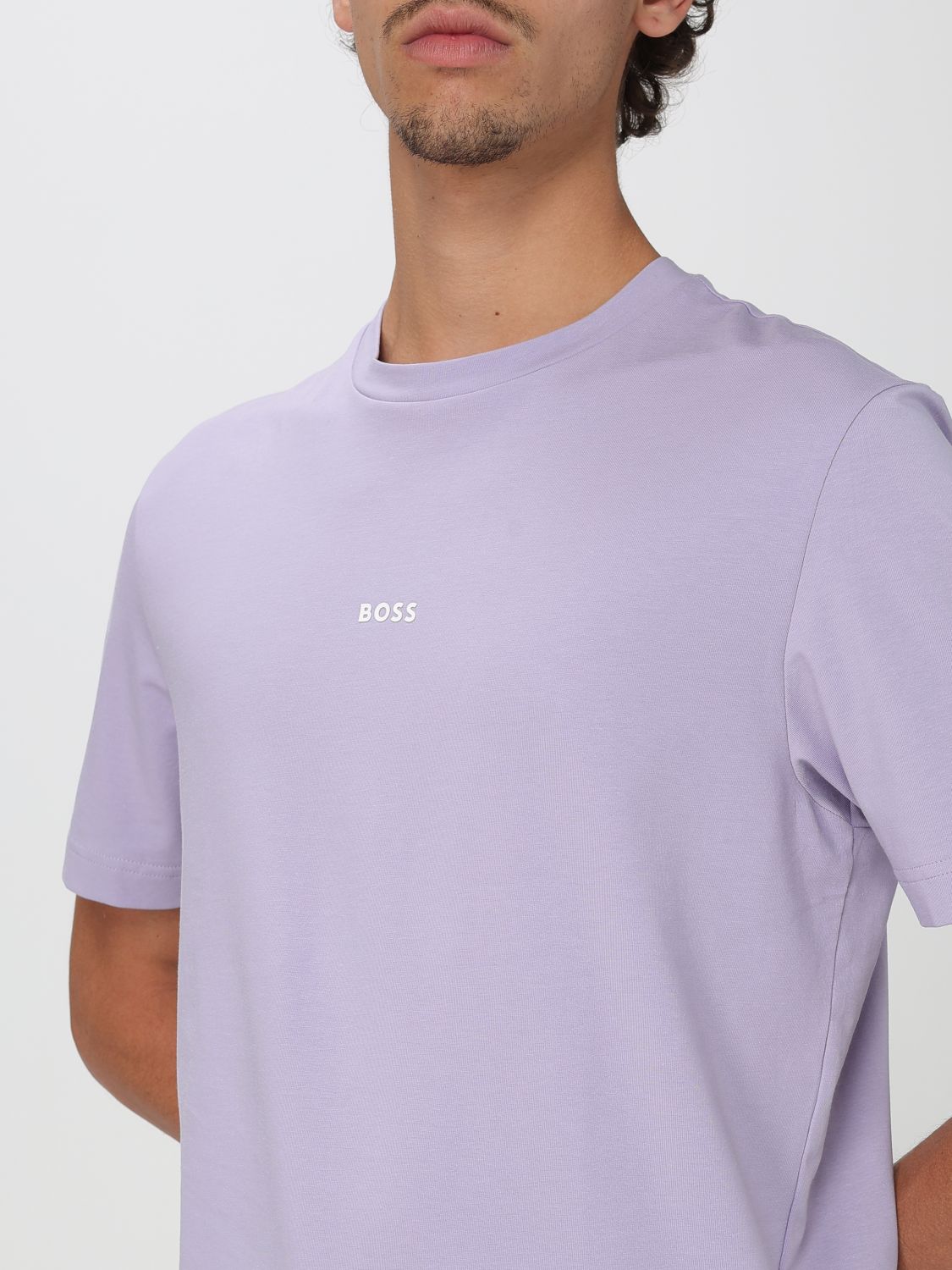 Boss T Shirt Men Beige