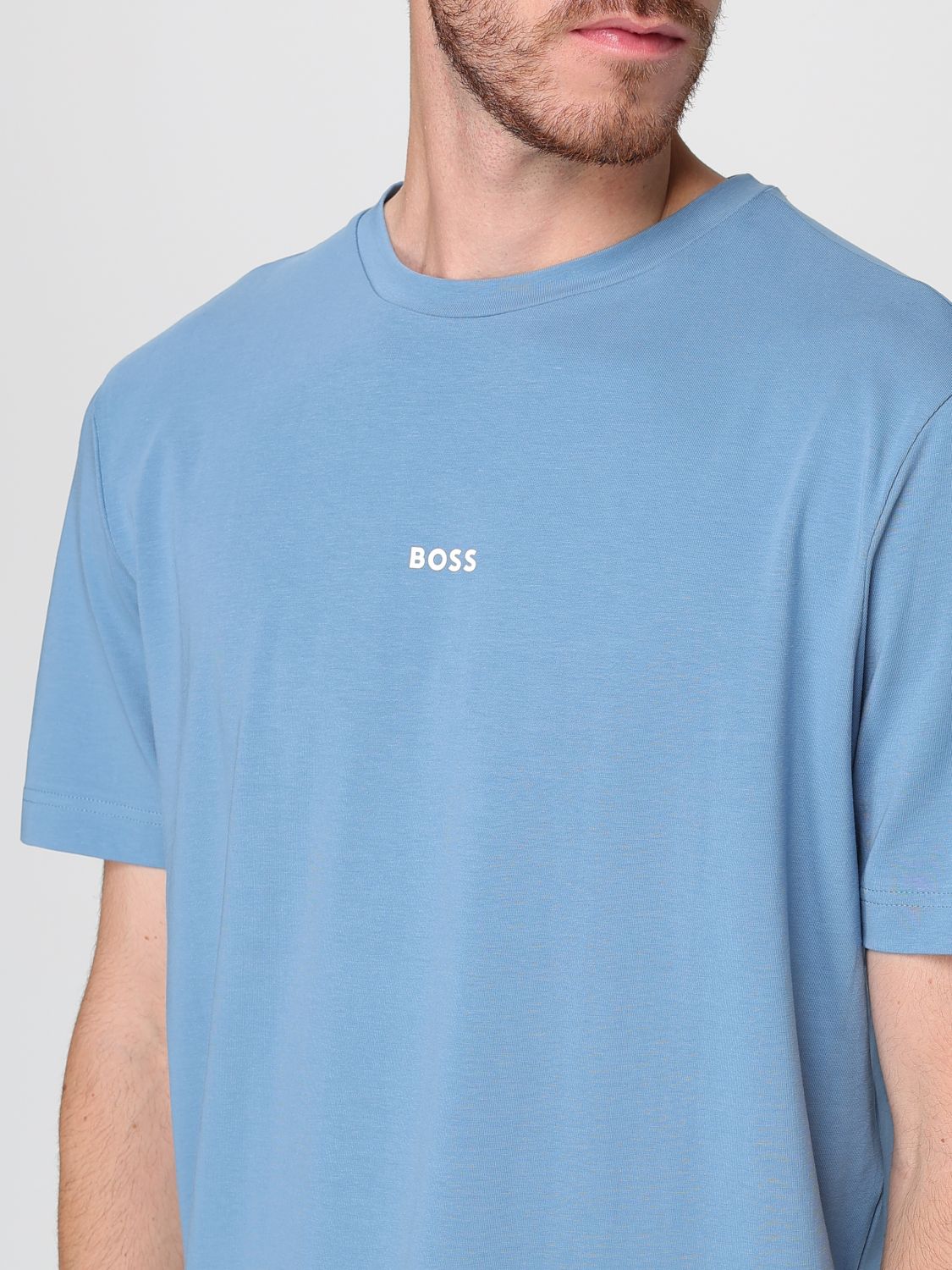 Boss T Shirt Men Beige