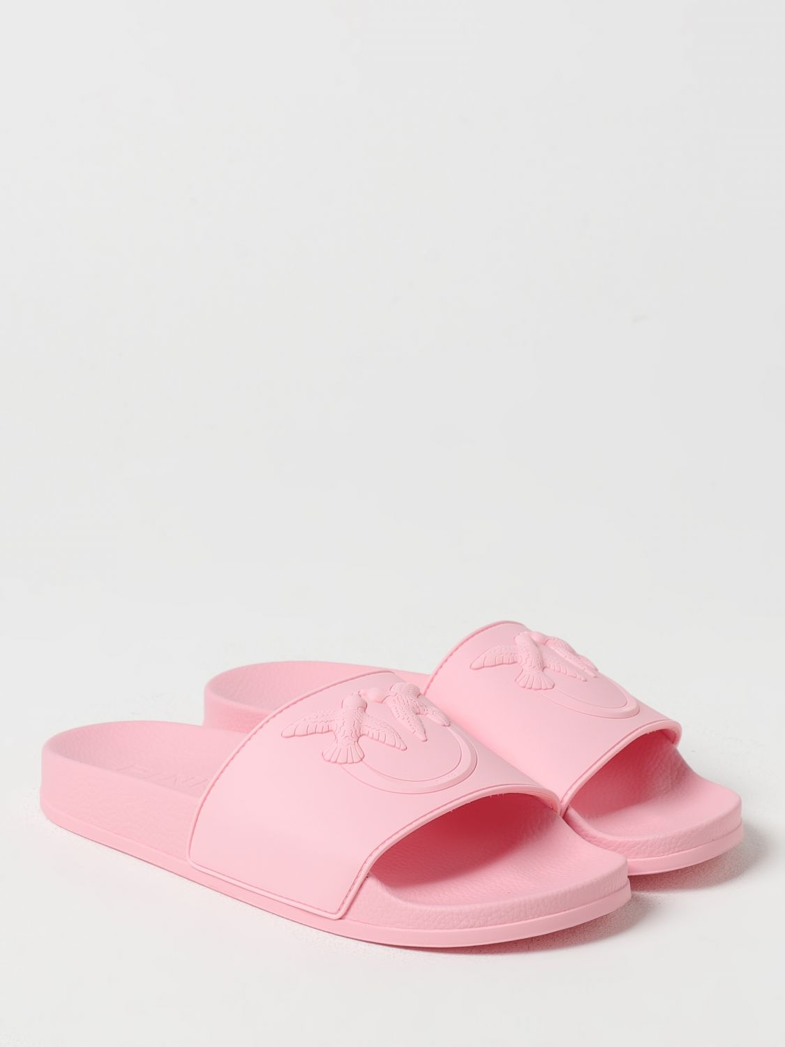 Pinko Flat Sandals Woman Blue