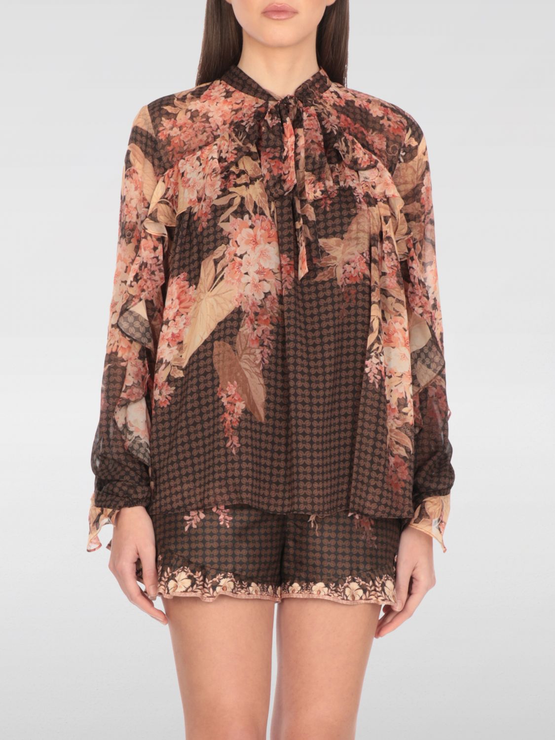 Zimmermann Top Woman Black
