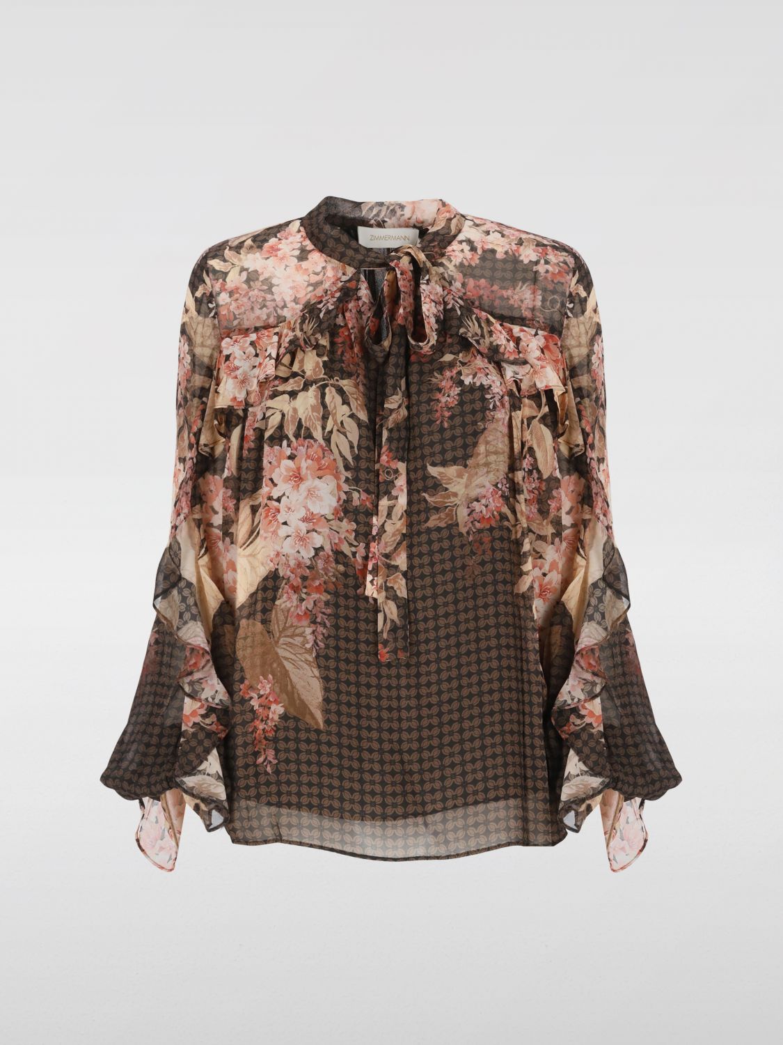 Zimmermann Top Woman Black
