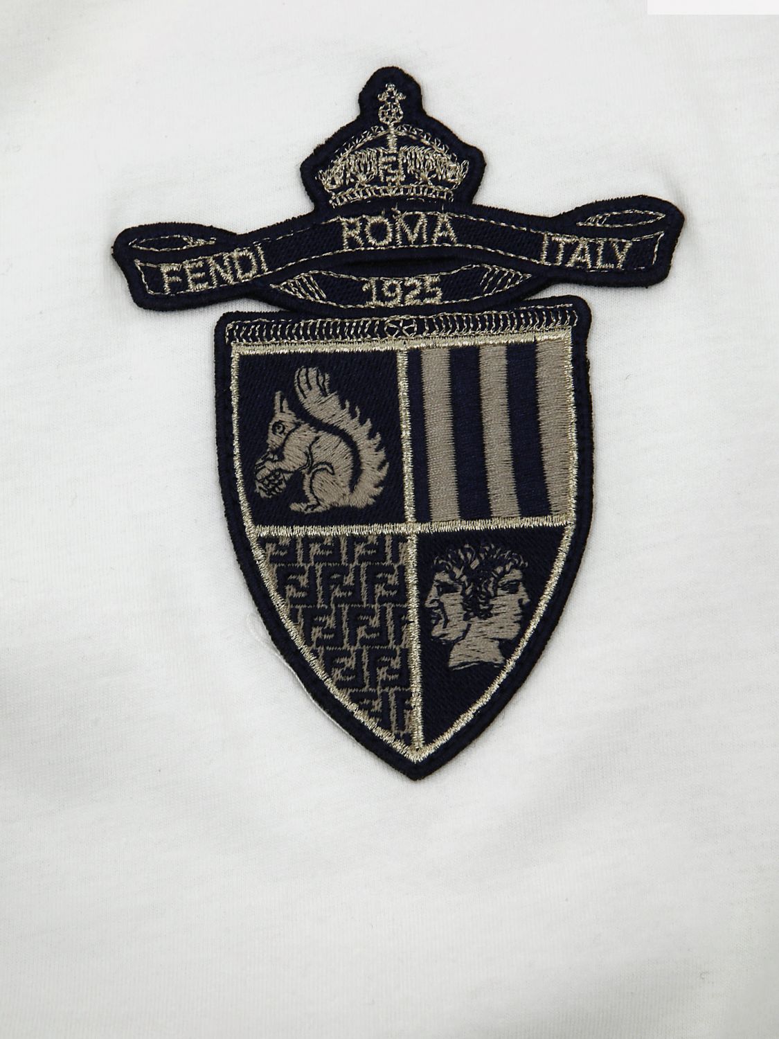 Fendi T Shirt Kids White