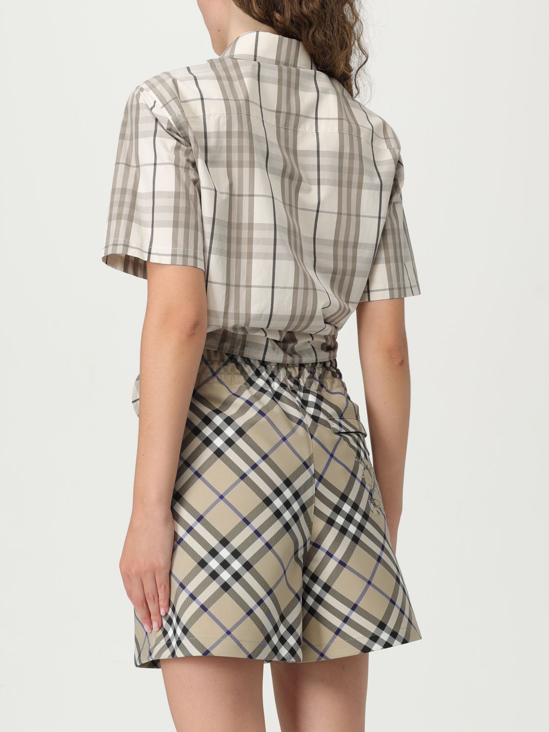 Burberry T Shirt Woman Beige