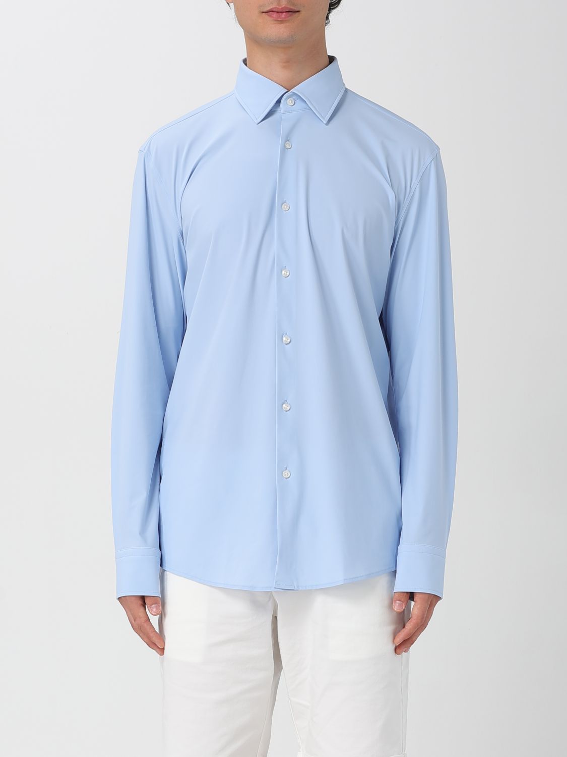 Boss Shirt Men Sky Blue