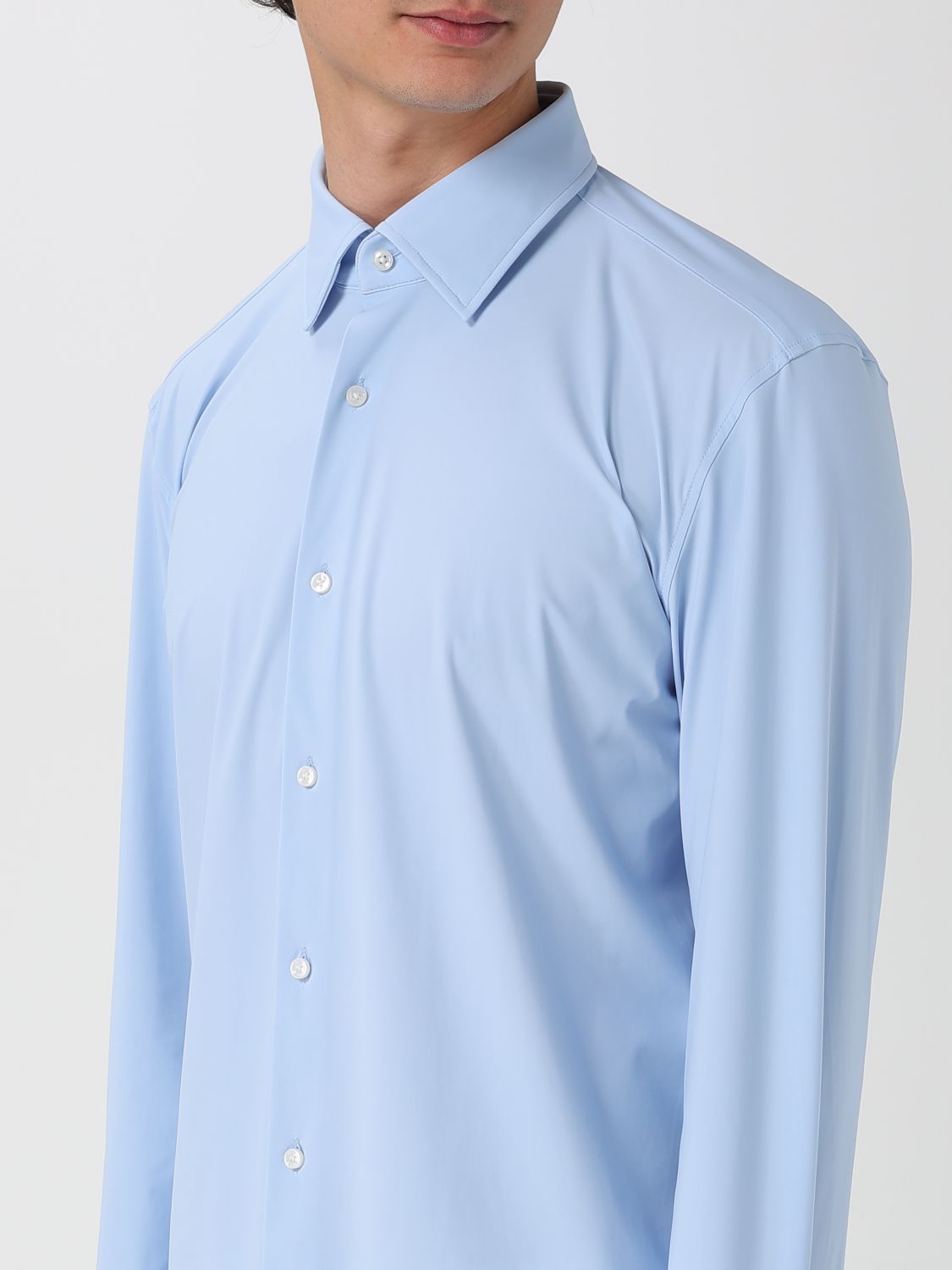 Boss Shirt Men Sky Blue
