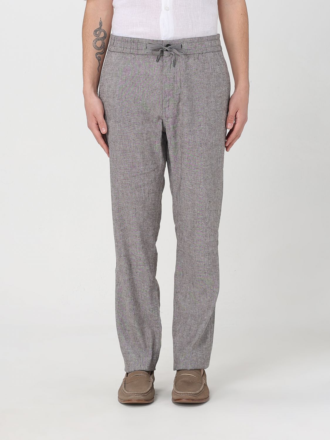 Boss Pants Men Brown