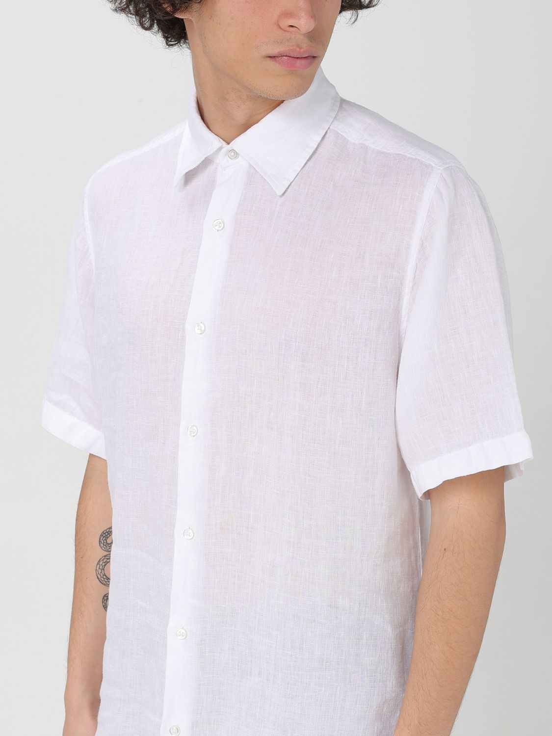 Boss Shirt Men Beige