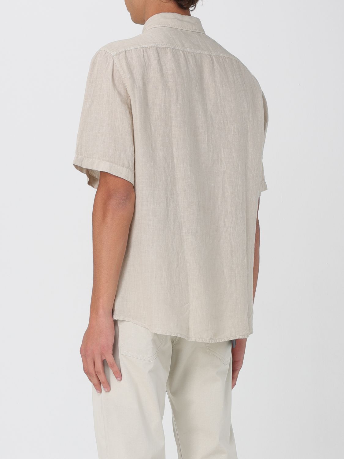 Boss Shirt Men Beige