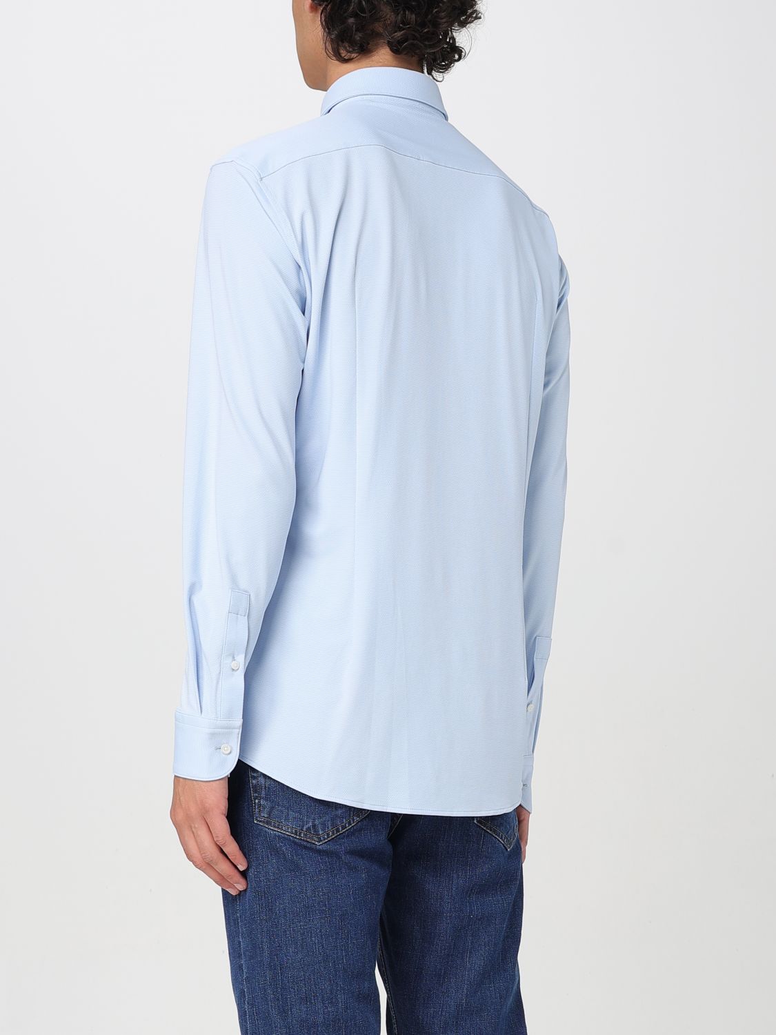 Boss Shirt Men Sky Blue