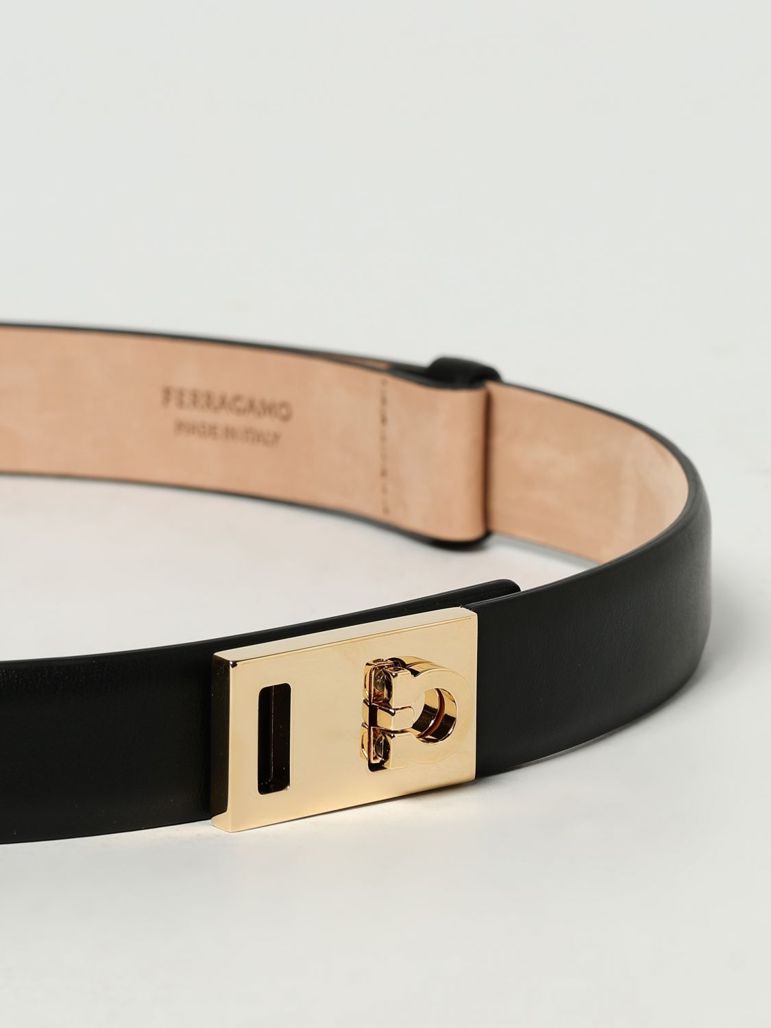 Ferragamo Belt Woman Black