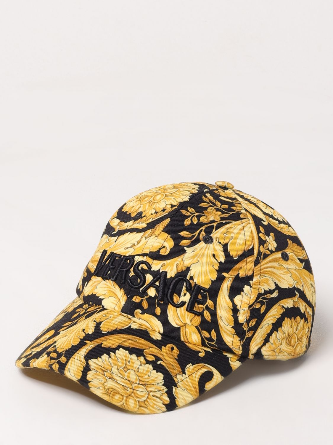 Versace Hat Men Gold