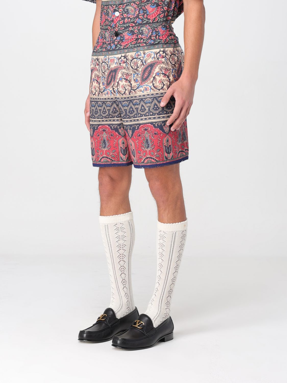 Valentino Short Men Multicolor
