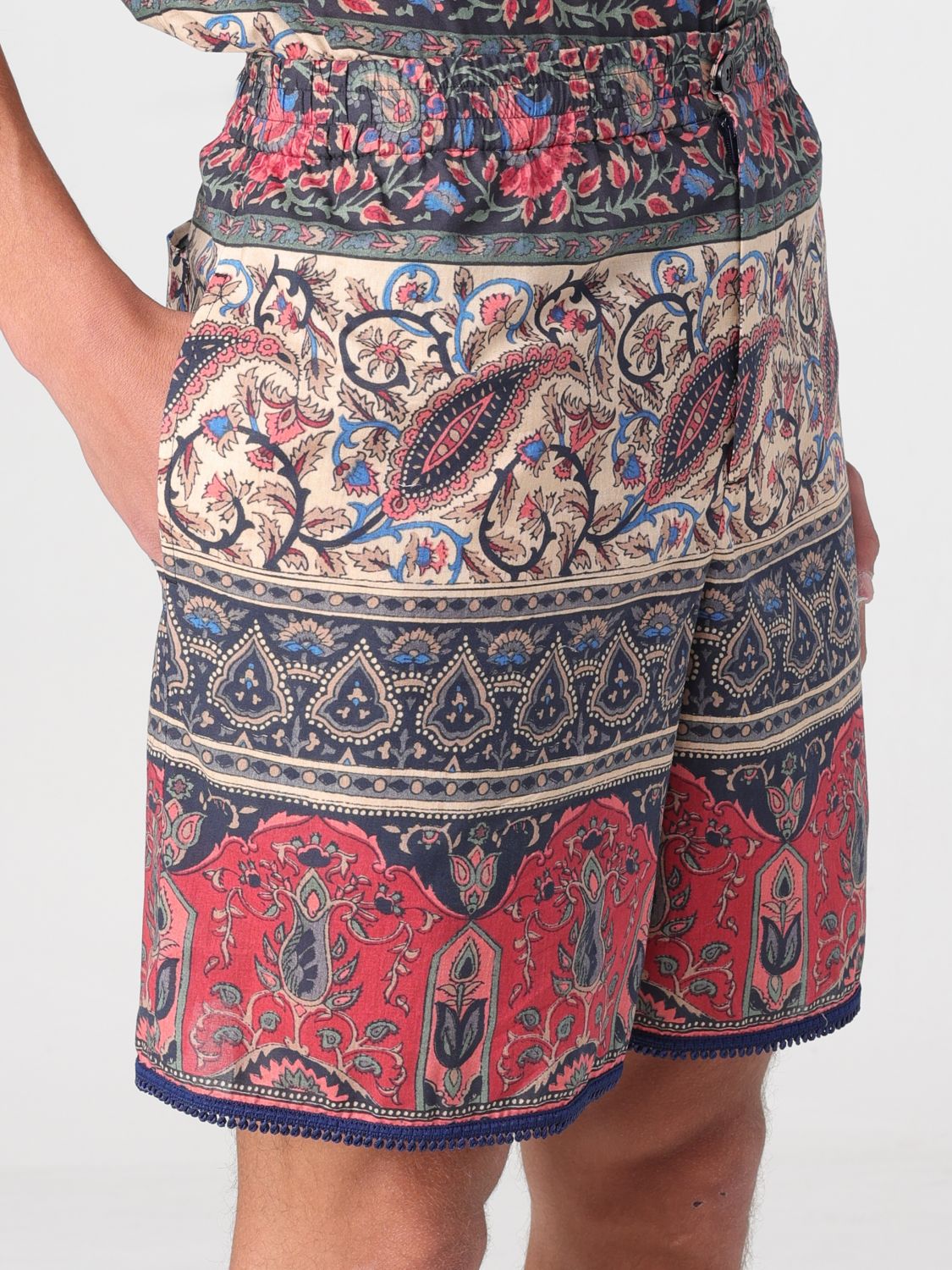 Valentino Short Men Multicolor