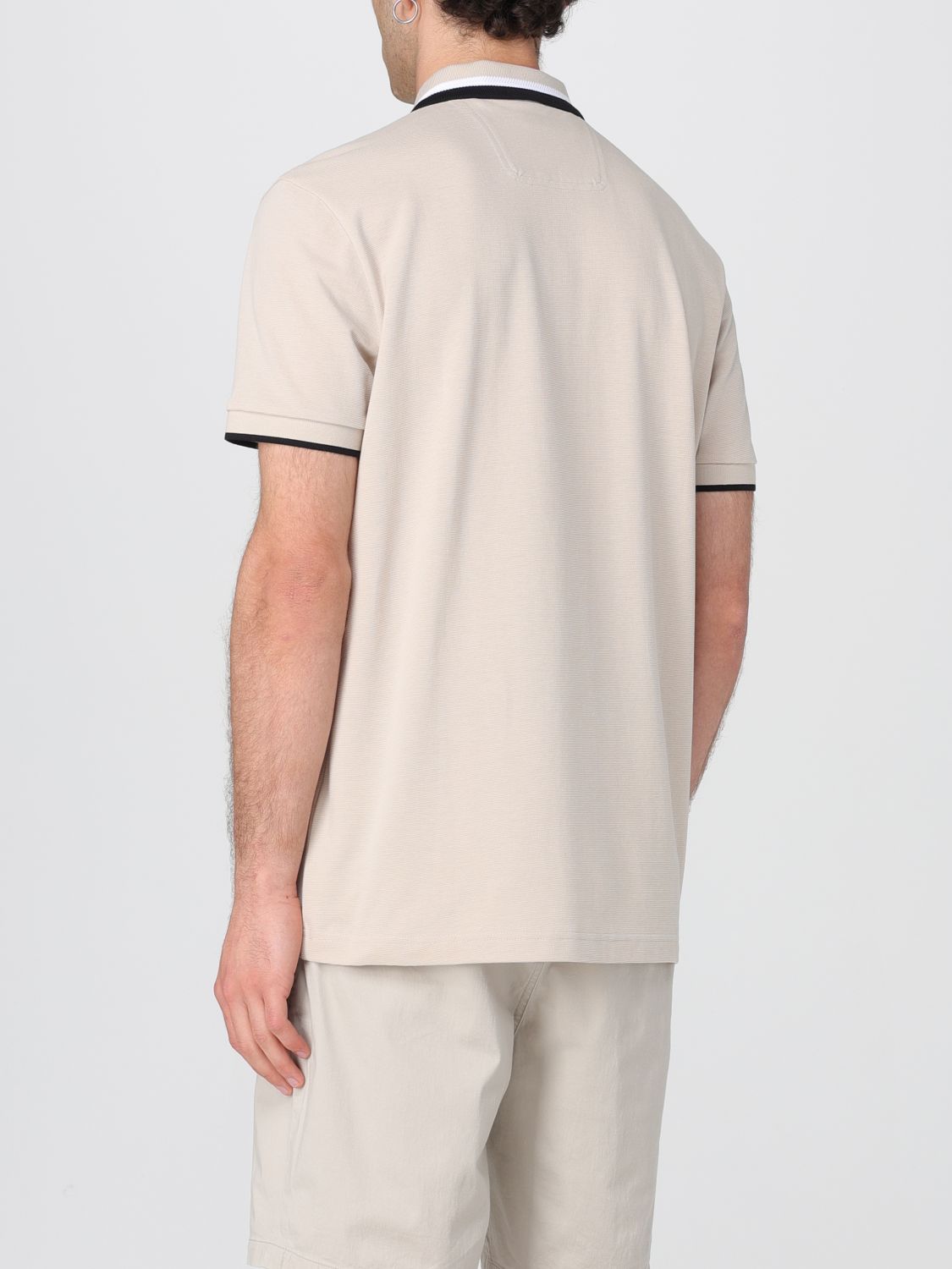 Boss Polo Shirt Men Beige