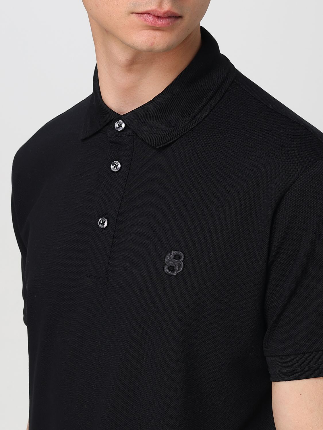 Boss Polo Shirt Men Black
