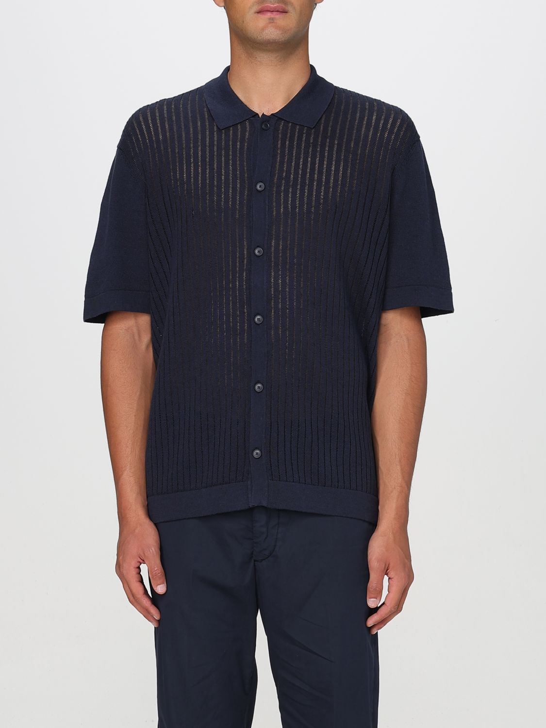 Boss Shirt Men Blue