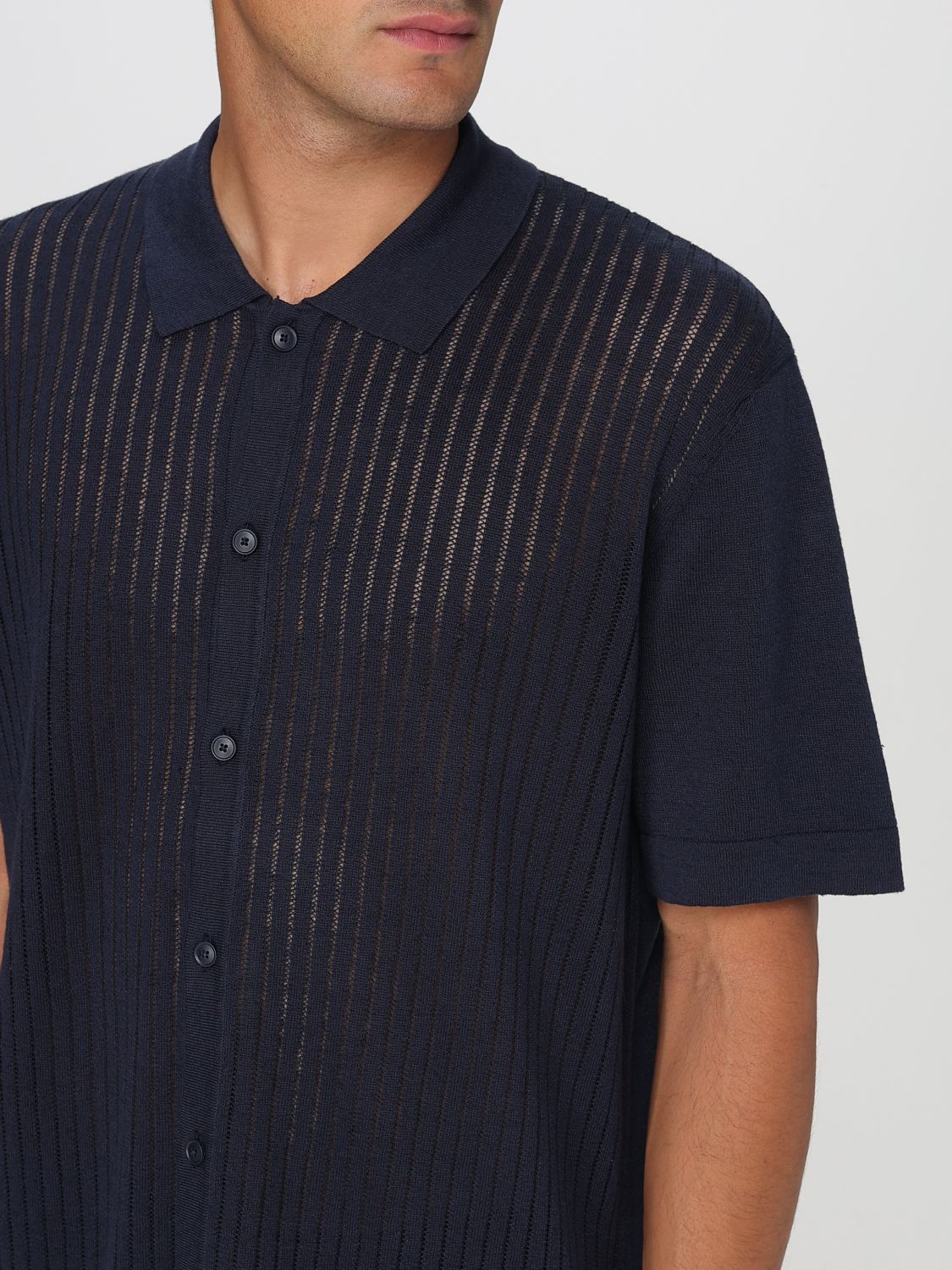 Boss Shirt Men Blue