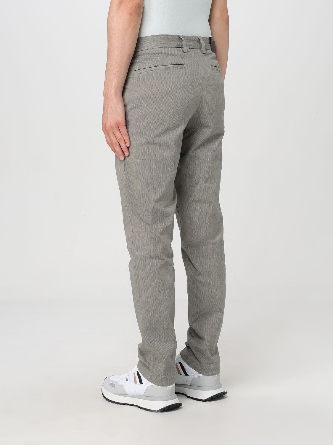 Boss Pants Men Grey