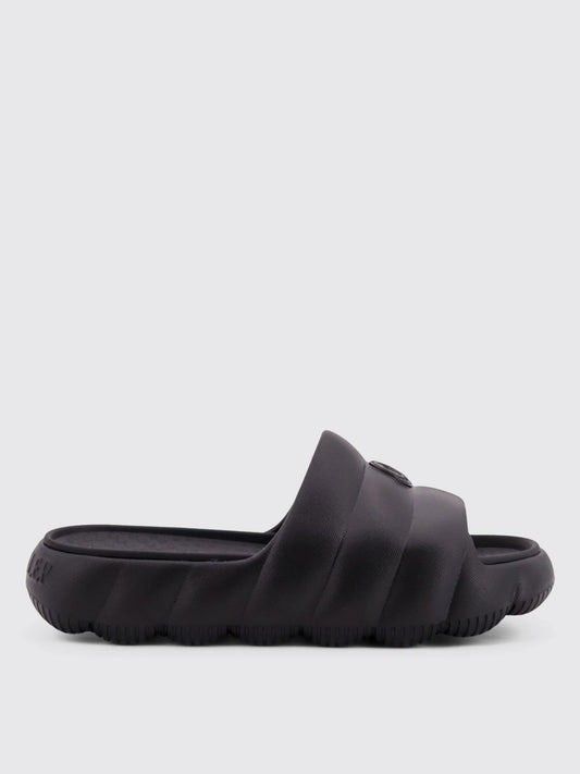 Moncler Flat Sandals Woman Black
