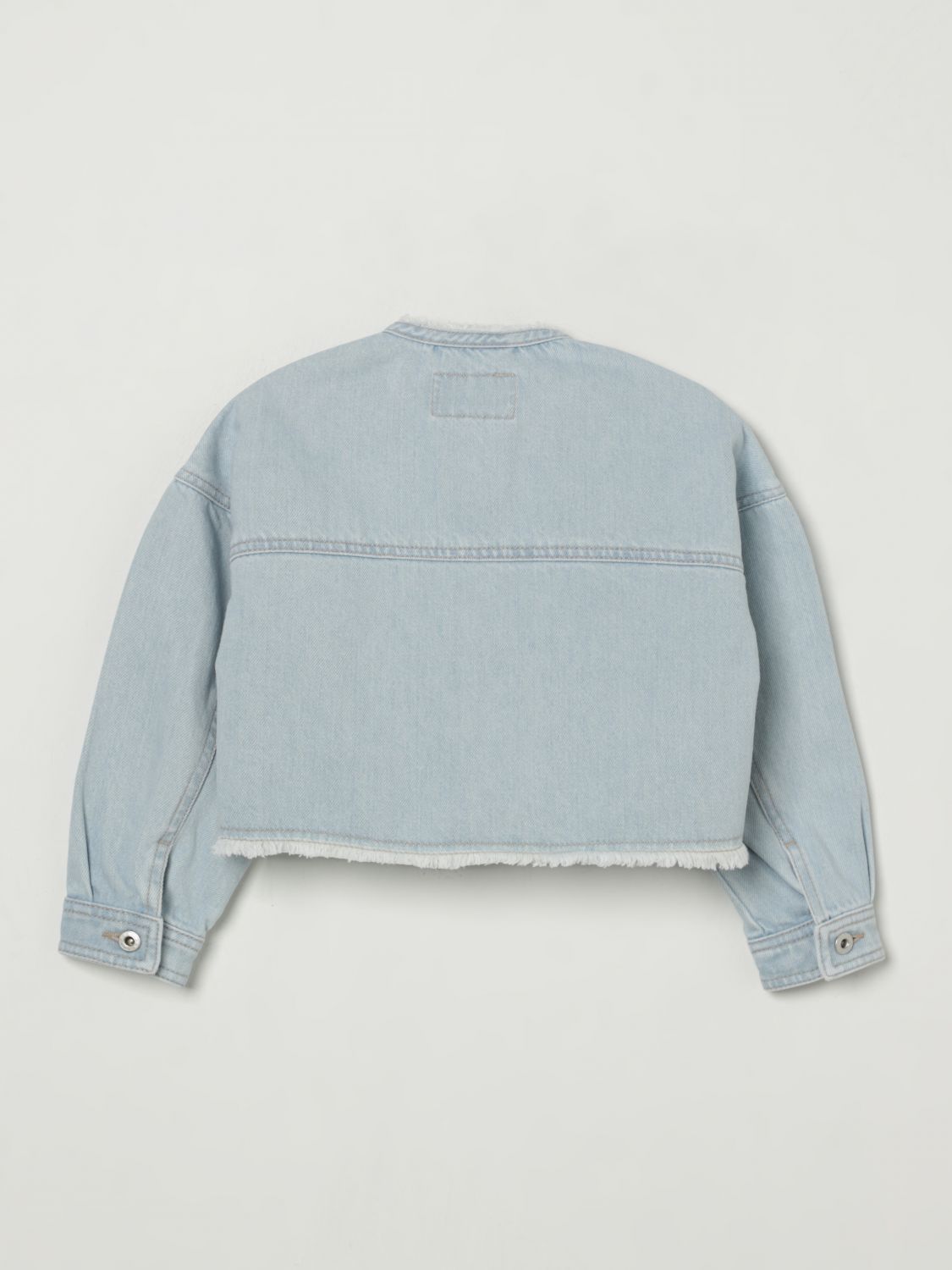 Il Gufo Jacket Kids Gnawed Blue