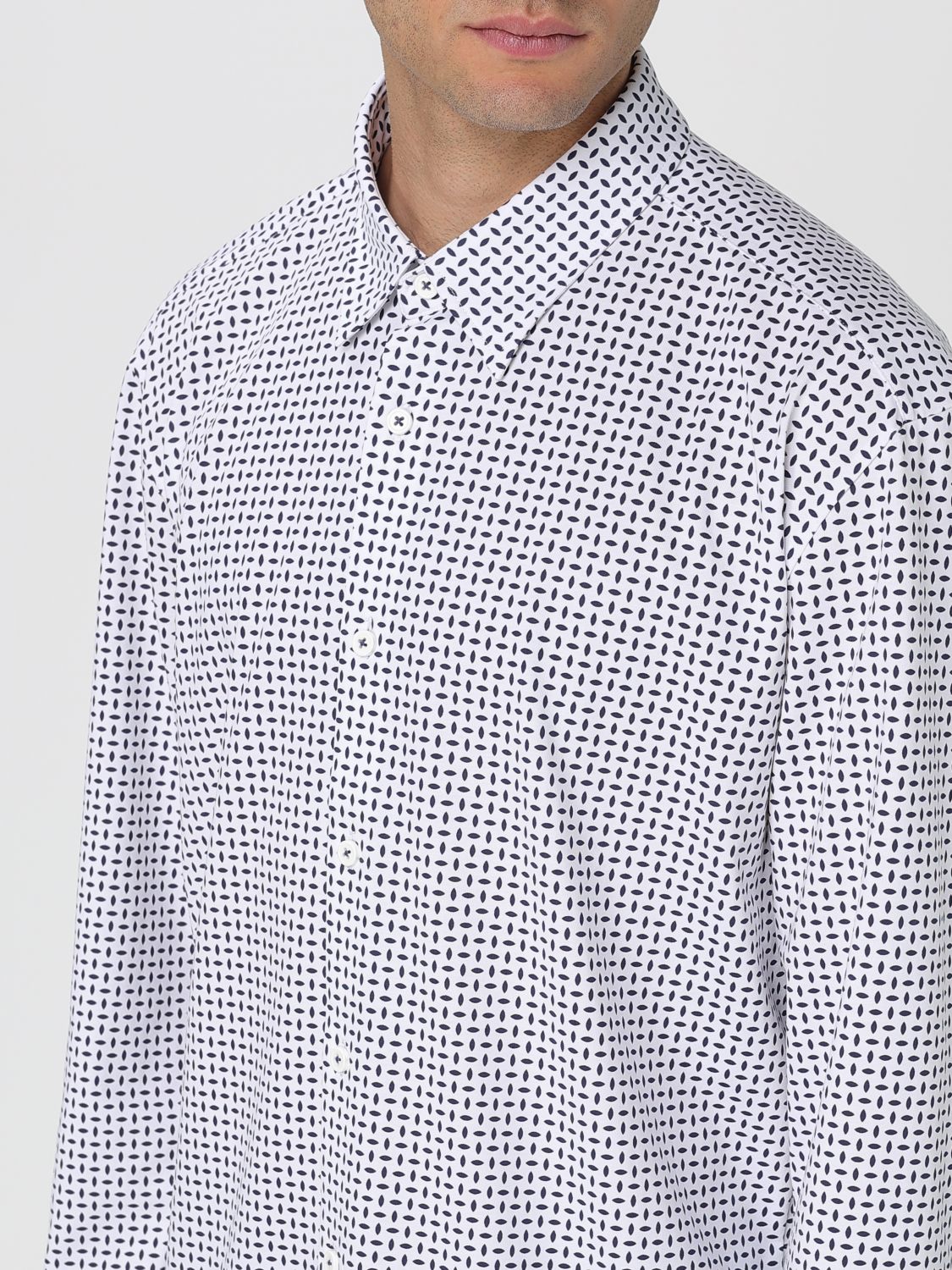 Boss Shirt Men Blue