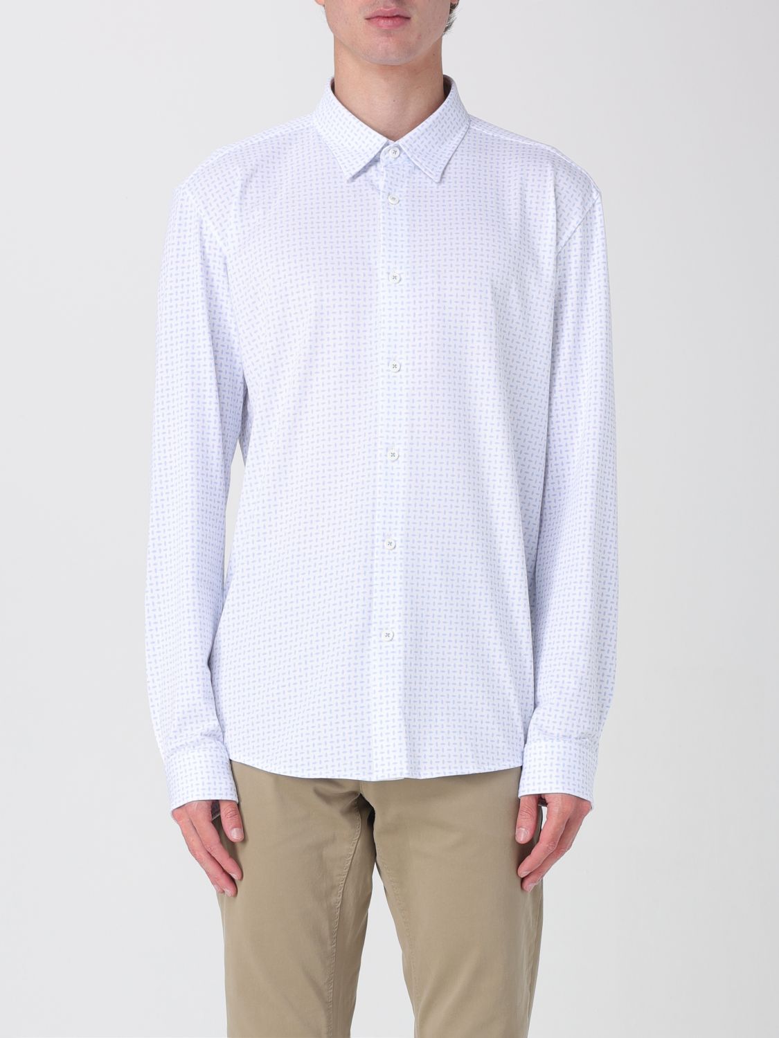 Boss Shirt Men Blue