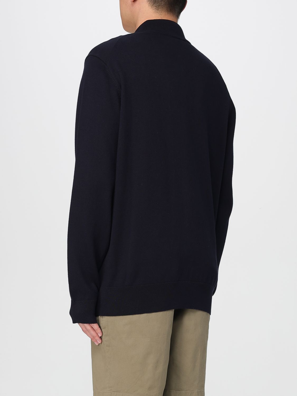 Boss Cardigan Men Blue
